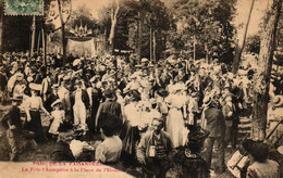 Cpa C P A  78] Yvelines > Verneuil Sur Seine Parc De La Faisanderie Un Jour De Fête Champètre 1907 - Verneuil Sur Seine