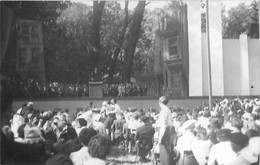 191122C - CARTE PHOTO 69 LYON 1947 Maurice THOREZ Discours Politique Parc De La Tête D'Or - Lyon 6