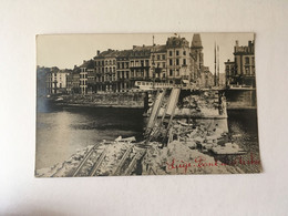 Liège  CARTE PHOTO  Pont Des Arches  PREMIERE GUERRE MONDIALE - Liege