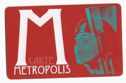 FRANCE CARTE CINEMA  METROPOLIS - Movie Cards