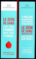 Marque-page Signet : ESF Le Don De Sang - Marque-Pages