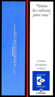 Marque-page Signet : Leclerc Espace Culture - Marque-Pages