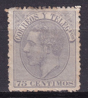 1882 ALFONSO XII 75 Cts NUEVO*. VER - Nuevos