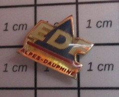 1615B Pin's Pins / Beau Et Rare / EDF ALPES DAUPHINE - EDF GDF