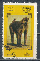 °°° STATE OF OMAN - BABOON - 1973 °°° - Gorillas