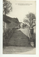 40/CPA A - Saint Sever Sur Adour - Le Grand Escalier De La GAre - Saint Sever