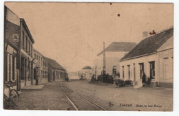 1 Oude Postkaart Zoersel  Zicht In Het Dorp  1943 - Zoersel