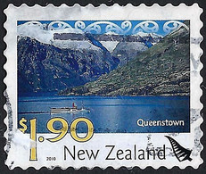 NEW ZEALAND 2010 QEII $1.90 Multicoloured, Scenic-Queenstown Self Adhesive SG3227 FU - Usati