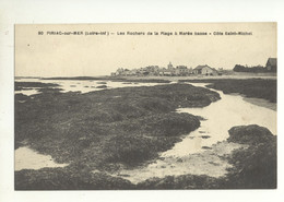 44/CPA - Piriac Sur Mer - Les Rochers De La Plage à MArée Basse - Piriac Sur Mer