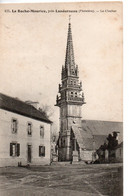 LA ROCHE MAURICE PRES LANDERNEAU LE CLOCHER DE L'EGLISE TBE - La Roche-Maurice