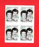 ITALIA :  Franco Franchi & Ciccio Ingrassia - 1 Val. In  QUARTINA  MNH**  Del  26.10.2022 - 2021-...: Mint/hinged