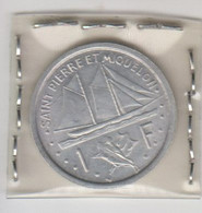 Saint Pierre E Miquelon 1 Franc " Marianne " 1948 Paris FDC - 1 Franc