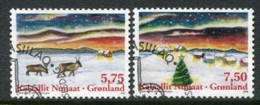 GREENLAND 2008 Christmas Used.   Michel 521-22 - Used Stamps