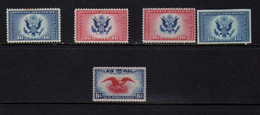Etats-Unis (1934-38)  - Poste Aerienne -  Pour Expres - Aigle   Denteles Et ND -  Neufs* - MLH - 1b. 1918-1940 Nuevos
