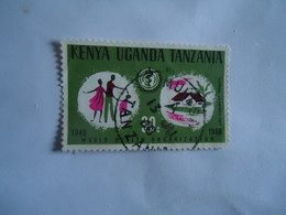 KENYA  UNGADA TANZANIA   USED  STAMPS HEALTH  WITH POSTMARKS - Kenya, Ouganda & Tanzanie