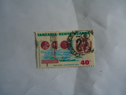 KENYA  UNGADA TANZANIA   USED  STAMPS  ANNIVERSARIES UMM  WMO   WITH POSTMARKS - Kenya, Uganda & Tanzania