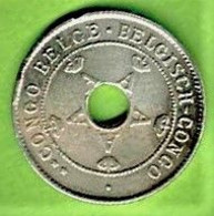 CONGO BELGE / 10 CENTIMES / 1911 - 1910-1934: Albert I