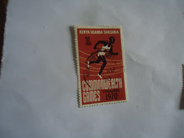 KENYA  UNGADA TANZANIA   USED  STAMPS  SPORTS 1966    WITH POSTMARKS - Kenya, Uganda & Tanzania