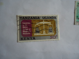 KENYA  UNGADA TANZANIA   USED  STAMPS  ANNIVERSARIES - Kenya, Uganda & Tanzania