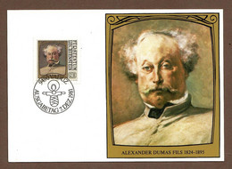 Liechtenstein 1981  Mi.Nr. 786 , Alexandre Dumas Pére - Maximum Card - Ausgabetag Vaduz 7.DEZ. 1981 - Ecrivains