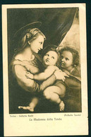 CLF591 - TORINO GALLERIA REALE - LA MADONNA DELLA TENDA RAFFAELLO SANZIO - STORIA POSTALE 1931 - Museos