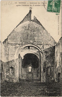 CPA MORÉE-Interieur De L'Église Apres L'incendie Du 3 Octobre 1906 (26554) - Moree