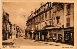 CPA AK SARREBOURG - La Grand Rue (471322) - Sarrebourg