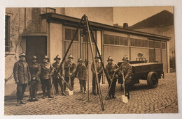 Molenbeek Bruxelles Sapeurs-Pompiers De Molenbeek  Remorque-transport De Matériel Pur Accidents  POMPIER BRANDWEER - Firemen