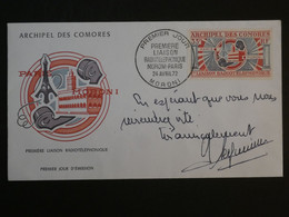 M 31 COMORES BELLE LETTRE  FDC 1972   MORONI + AFFRANCH. PLAISANT ++. - Cartas & Documentos