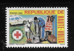 Upper Volta 1981 National Red Cross 20th Anniversary MNH - Haute-Volta (1958-1984)