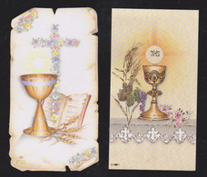 RARE  !!    21 CARTES De COMMUNION à OFFRIR à La Famille-aux Amis VOIR Et LIRE - Communion