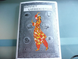 18 CARTES POSTALES MODERNES EN COULEURS CPM URSS SOVIET UZBEKISTAN OUZBEKISTAN DANS POCHETTE - Ouzbékistan