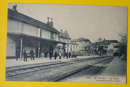 18459 - La Sarraz La Gare Ambulant 14.03.1908 + Linéaire La Sarraz - VD Vaud