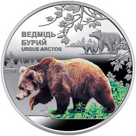 Ukraine 5 Hryven 2022 Chornobyl. Rebirth. The Brown Bear - Oekraïne