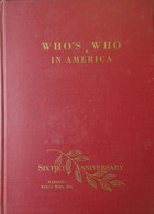 Who's Who In America - A Biographical Dictionary Of Notable Living Men And Women - 1958-1959 - Genealogy Genealogie - Etats-Unis