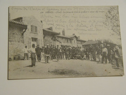 VAR-586-SIGNES-LA FERME DE CHIBRON PENDANT LE SEJOUR DES TROUPES ANIMEE - Signes