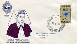 RSA - Republik Südafrika - FDC Addressed Or Special Cover Or Card - Mi# 342 - Medical Nurses Assiciation - Cartas & Documentos