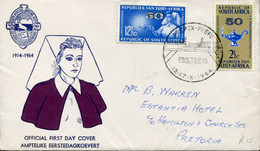 RSA - Republik Südafrika - FDC Addressed Or Special Cover Or Card - Mi# 342-3 - Medical Nurses Assiciation - Brieven En Documenten