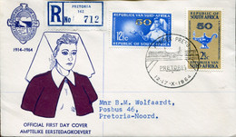 RSA - Republik Südafrika - FDC Addressed Or Special Cover Or Card - Mi# 342-3 - Medical Nurses Assiciation - Briefe U. Dokumente