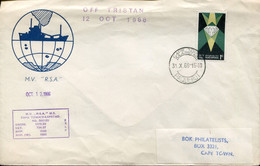 RSA - Republik Südafrika - FDC Addressed Or Special Cover Or Card - Mi# 348 - Capetown Paquebot Antarctica - Briefe U. Dokumente