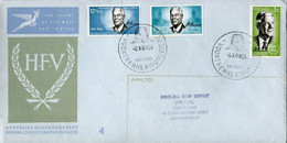 RSA - Republik Südafrika -  FDC Addressed Or Special Cover Or Card - Mi# 356-8 - Dead President Verwoerd Mourning - Lettres & Documents