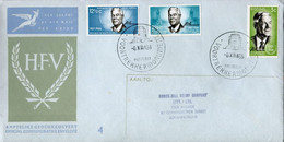 RSA - Republik Südafrika -  FDC Addressed Or Special Cover Or Card - Mi# 356-8 - Dead President Verwoerd Mourning - Cartas & Documentos