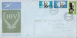 RSA - Republik Südafrika -  FDC Addressed Or Special Cover Or Card - Mi# 356-8 - Dead President Verwoerd Mourning - Covers & Documents