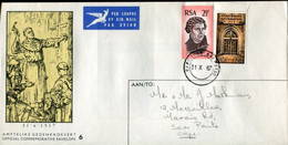 RSA - Republik Südafrika - Pharma FDC Addressed Or Special Cover Or Card - Mi# 359-6 - Martin Luther - 450th Reformation - Lettres & Documents