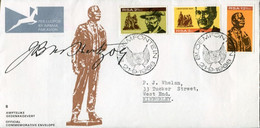 RSA - Republik Südafrika - FDC Addressed Or Special Cover Or Card - Mi# 375-7 - Civil War General Monument - Covers & Documents