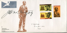 RSA - Republik Südafrika - FDC Addressed Or Special Cover Or Card - Mi# 375-7 - Civil War General Monument - Covers & Documents