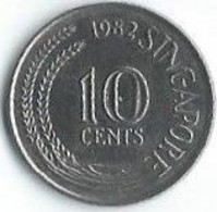 MM071 - SINGAPORE - 10 CENTS 1982 - Singapour