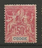 OBOCK N° 42 NEUF *  CHARNIERE / MH - Neufs