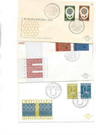 LOT DE 10 LETTRES FDC -EUROPA ANNEE 1964 A 1973  TTB - FDC