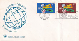 Nations Unies - Passport For Peace - Tourism 19 06 1967 - Covers & Documents